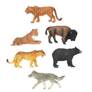 Herramienta de aprendizaje para niños, juguete pequeño de plástico, modelo animal realista - Product Image 1