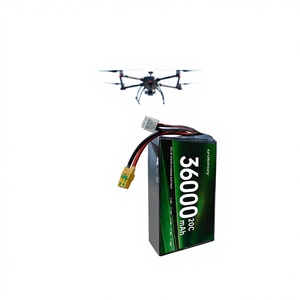 47.4V 36000mAh แบตเตอรี่36Ah12S อุณหภูมิต่ำมาก330w/kg สำหรับ UAV Power Drone UAV FIXED-WIND VTOL multirotor - Product Image 1