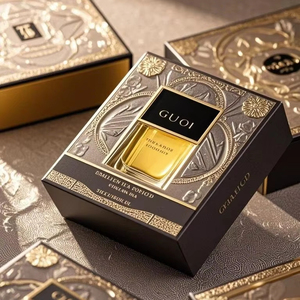 Thiết Kế Mới 2025 Sang Trọng Tùy Chỉnh Vuông Rỗng Phun Pha Lê Chai 30Ml 50Ml 100Ml Chai Nước Hoa Thủy Tinh Với Sương Phun Vàng Cap - Product Image 6