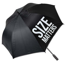 Giant <b>Umbrella</b> Size Matters Print <b>Large</b> Outdoor Rain Protection - Product Image 1