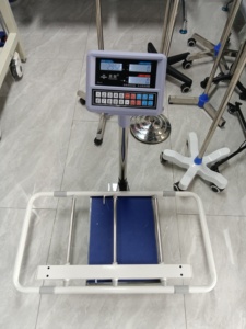 Lit d'hôpital manuel pliable pour patients âgés, avec barrière en acier inoxydable, au meilleur prix - Product Image 5