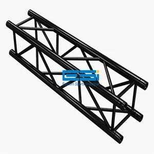 ESI Aluminium black Truss 50cm 100cm 150cm length Black Box Truss DJ Truss For Audio Equipement Display