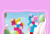 Jouets en capsules de bonbons gélifiés en plastique au design amusant Tengrui, mini-jouets portables rigides pour les cadeaux de fête pour enfants