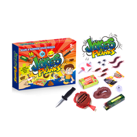 Fête des fous blague drôle blague jouets délicats 16 pièces caca gaz sac insecte blagues pratiques blague jouets pour enfants