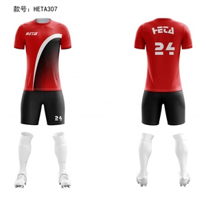Adult Soccer Uniforms Sets Men Custom Soccer Jersey Football Kits Full Set Soccer Kit Supplier in China - Product Image 6