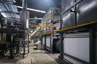 Équipement de pyrolyse de pneus usagés, de plastique et de caoutchouc à petite échelle pour la protection de l'environnement Penghua, machine de pyrolyse