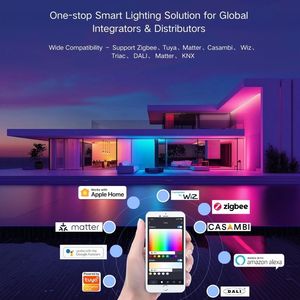 Nuevo Modelo de Downlight <span class=keywords><strong>LED</strong></span> COB Empotrable Inteligente, Regulable, Antideslumbrante, IP65, con Control RGB Tuya Zigbee Matter WiFi y 3 Años de Garantía - Product Image 5