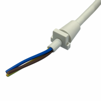 Cable de Alimentación IEC C13 con Conexión a Tierra de 3 Pines, Certificado TIS 166-2549, H05VV-F 3G, para Monitor de Computadora, TV, Impresora, Repuesto de Fábrica