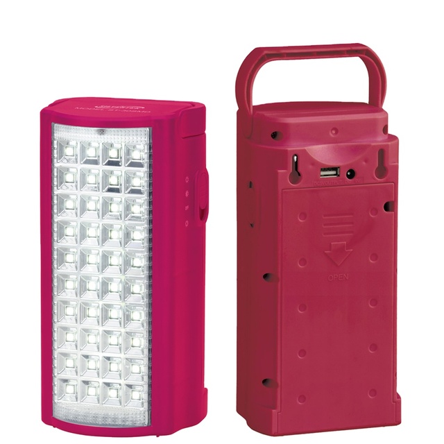 Portable Waterproof Multifunctional Outdoor Emergency ultra Bright LED Camping Lantern with 40SMD 9V 3W Solar Panel