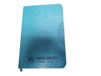 Carnet de notes A5 personnalisé en ruban de soie, signet en tissu de lin à couverture rigide, carnet réinscriptible, planificateur en papier noir réutilisable et effaçable