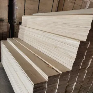 Paulownia Wood Board Price Custom High Quality Paulownia Wood Edge Glue Or Finger Joint Boards For Door Production