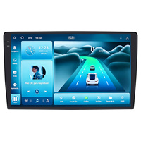 Autoradio Android 2 Din pour lecteur DVD, 8 cœurs, 7/9/10 pouces, 4+64+DSP GB, écran tactile, radio, GPS, navigation, Carplay, résolution AHD
