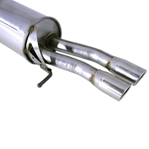Silenciador de escape pulido con espejo de acero inoxidable al por mayor de fábrica Volkswagen Passat Lingyu B5 1,8 T 2001-2005 sistema de escape de coche - Product Image 5
