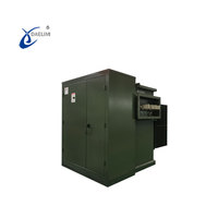 Transformateur triphasé Daelim 1500 KVA 27,6 kV vers 480 V/208 V avec enroulement en cuivre