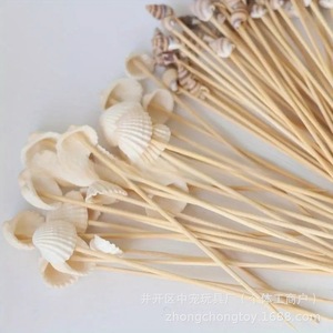 Stuzzicadenti in bambù usa e getta bianchi a forma di conchiglia, squisiti, molto venduti, <span class=keywords><strong>per</strong></span> addii al nubilato e decorazioni <span class=keywords><strong>per</strong></span> feste di matrimonio - Product Image 4