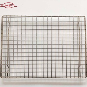 Custom Standard Size 304 Stainless Steel Charcoal BBQ Grill <b>Net</b> Plain Weave Welded <b>Mesh</b> Heat Resistant Corrosion Resistant - Product Image 3