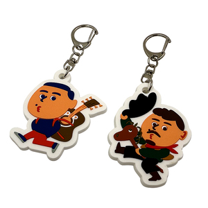 Llaveros de PVC Suave Personalizados en 2D, Llaveros de Goma Suave Personalizados en 3D - Product Image 1