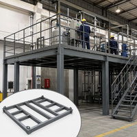 Ensamblaje de Estructura Modular de Acero OEM Personalizado |   Fabricación de Acero Soldado de Alta Resistencia para Sistema de Estructura Modular de Máquinas