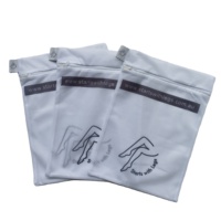Sac de lavage en polyester filet à linge soutien-gorge chaussettes sous-vêtements grands et moyens sacs à linge en maille de lavage
