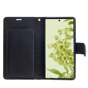 Genuine Pebble <strong>Leather</strong> case With 6 Card Slot Wallet <strong>Pouch</strong> for google PixeL6 Pro Emf protection Flip Phone case Cover - Product Image 6