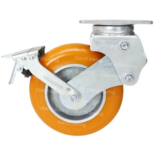 SS 100 125 150 200 MM Hochgeschwindigkeits-Federrad-Nachlauf-Stoßdämpfer-Nachlauf - Product Image 4