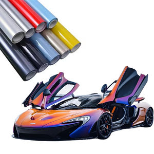 Premium + Auto Wrapping Vinyl Car Wrap Sticker 100 + Colores Nuevas muestras Swatch Self Healing Anti Scratch PET Película para el cuerpo del vehículo - Product Image 2
