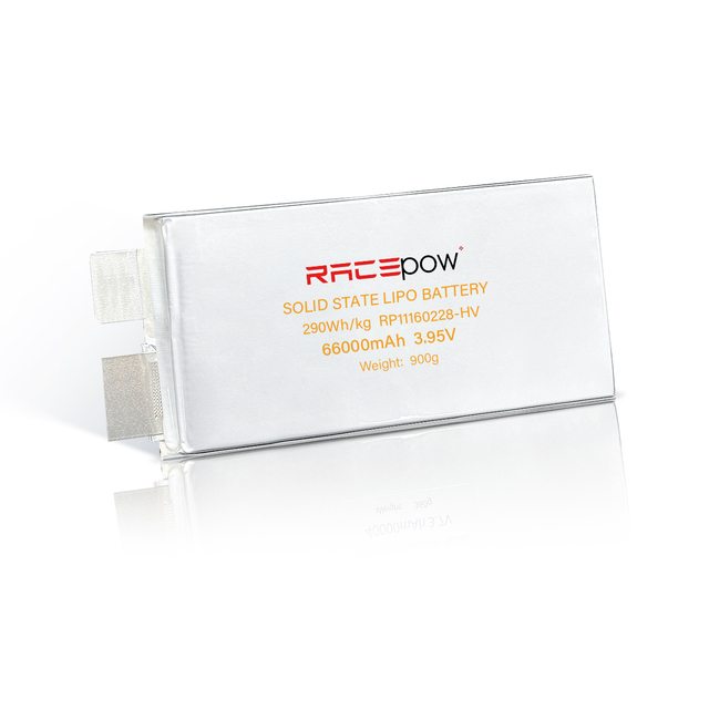 Racepow 3.95V 66Ah Solid State Battery Cell in Stock 290wh/kg Energy Density Battery Cell for UAV Drone