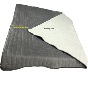 듀얼 존 커플 이불-따뜻한 (두꺼운) 사이드 쿨 (얇은) 사이드 저자 극성 다운 대안 - Product Image 4
