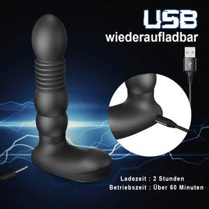 Plug Anal 9 patrones <span class=keywords><strong>vibrador</strong></span> masajeador de próstata para hombres silicona y Matel Anal Butt Plug Anillo <span class=keywords><strong>Vibrador</strong></span> - Product Image 6