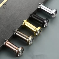 Visière de porte extérieure en alliage de zinc et laiton de 14 mm et 16 mm avec un angle de 200 degrés, design moderne, garantie 1 an