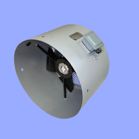 Ventilateur de refroidissement électrique à roulement à billes, ventilateur axial à conduit G225A OEM pour applications industrielles, rotor externe VFD à fréquence variable