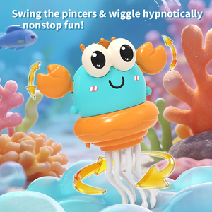 Nouveau <span class=keywords><strong>jouet</strong></span> crabe musical interactif électrique dansant et rampant avec évitement automatique d'obstacles et lumières, idéal <span class=keywords><strong>pour</strong></span> les cadeaux d'enfants - Product Image 5