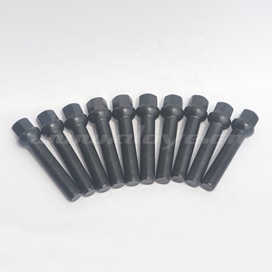 Boulons <span class=keywords><strong>de</strong></span> <span class=keywords><strong>roue</strong></span> à siège sphérique allongés noirs 60 mm 14x1,5 pour voitures <span class=keywords><strong>de</strong></span> sport, pièces <span class=keywords><strong>de</strong></span> véhicules, outils - Product Image 3