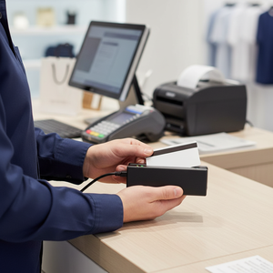 Lector de Tarjetas Magnéticas de Doble Cara con Doble Cabezal y Doble Lectura MSR de 3 Pistas, USB <span class=keywords><strong>RS232</strong></span> ISO7811 de Fábrica Effon - Product Image 4