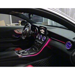 ชุดอัพเกรดไฟ Ambient Lighting 64 สี สำหรับ Mercedes-Benz C-Coupe ปี 2015-2021 รุ่น W205 ชุดอุปกรณ์ตกแต่งไฟ LED ภายใน 6 ชิ้น - Product Image 3