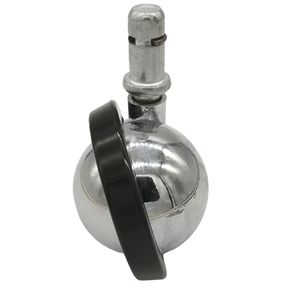 Junyuewei <b>Swivel</b> Caster 50mm Diameter Alloy Wheel Furniture Chair Casters Durable Universal Fit - Product Image 1