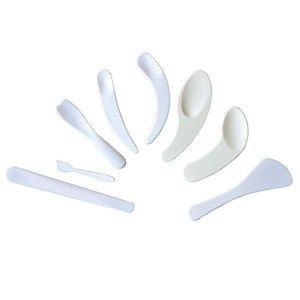 Commercio all'ingrosso basso MOQ di alta qualità crema per il viso cucchiaio per il viso piccola cura della pelle di bellezza Design personalizzato trucco di lusso spatola cosmetica - Product Image 2