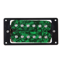 Micros de guitare électrique Alnico 5 Humbucker avec anneau noir pour pièces de guitare
