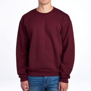 Sweat-shirt à col rond à coupe décontractée pour homme, fabriqué en mélange de coton de qualité supérieure, doublure en polaire douce, chaleur et confort toute la journée - Product Image 1