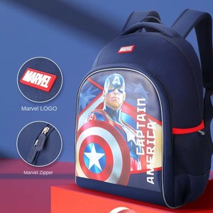 Cool Marvel Spider-Man <span class=keywords><strong>Mochila</strong></span> de primer grado para niños Escuela primaria Descompresión Ridge Estilo de moda Cremallera impermeable - Product Image 3
