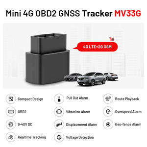 Plug and play mv33g 4G Geo xe OBD2 Mini GPS theo dõi thiết bị micodus GPS theo dõi thiết bị mini xe OBD Hạm Đội Tracker - Product Image 6