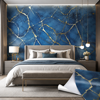 Autocollant mural imperméable auto-adhésif, papier peint en marbre, à coller et à décoller, revêtement mural décoratif pour cuisine, chambre à coucher, salon