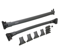 Barre transversale de toit de bagages en alliage d'aluminium de haute qualité 122x19x18.5CM pour Mitsubishi Outlander 2016+