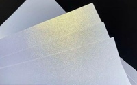 Papier spécial nacré A4 250 g/m², format personnalisé, coloré, gaufré, texturé, anti-ondulation, compatible impression numérique