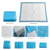 Tapis d'entraînement pour chiots et chiens, très résistants, écologiques, avec noyau en pâte de cellulose SAP, absorption rapide, support imperméable IPX7, nettoyage, OEM, en vrac
