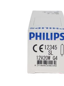 Para bombilla halógena <span class=keywords><strong>Philips</strong></span> 12V 20W con microscopio de 400 horas 64258 12345Sl filamento Horizontal - Product Image 2