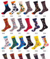 Chaussettes en coton sublimées à motif de personnage pour adultes, style urbain, pour hommes et femmes