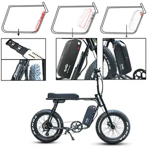 UPP Li(NiCoMn) batteria agli ioni di litio O2 36v 48v 52v 15ah 20ah E batteria per bici batteria per motore Scootor