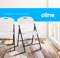 Chaise pliante empilable commerciale en plastique de haute qualité pour les événements de fête de mariage