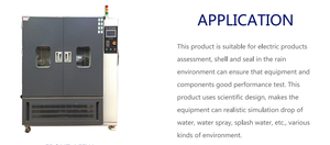 Cámara de Prueba de Impermeabilidad IPX3-IPX6 |   Equipo de Prueba de Lluvia y Pulverización |   Probador de Protección Contra Infiltraciones Conforme a la Norma IEC 60529 - Product Image 6